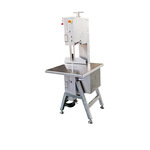 全自动猪蹄排骨锯骨机不锈钢商用多功能切骨机冰冻肉切割机