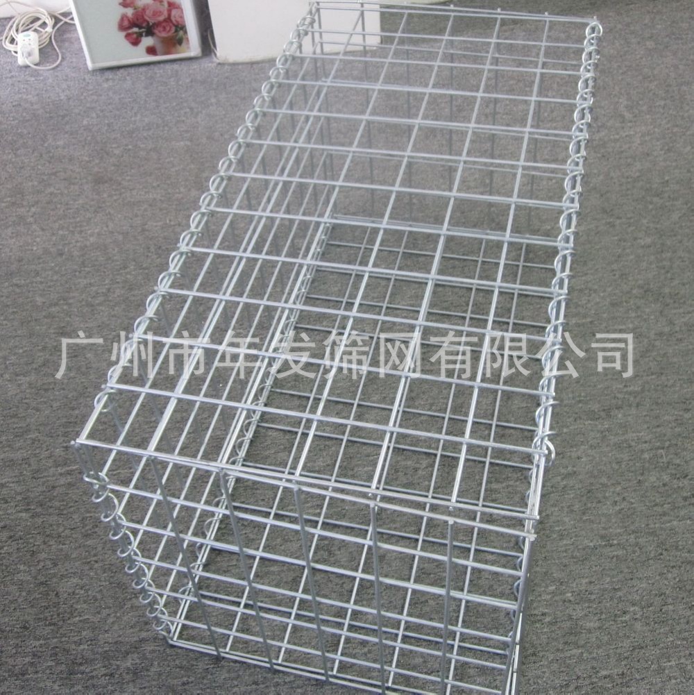 供应镀锌电焊石笼网  景观生态网箱 河道护坡石笼网 花卉种植网箱