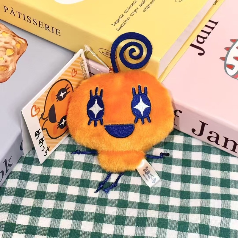 奇妙でかわいいちびたまご子まめきぬいぐるみペンダントキーホルダー人形小さなペンダントギフト|undefined
