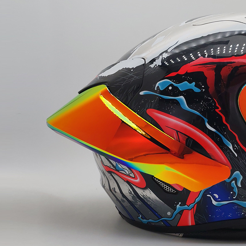 Hj26 Helmet Lens Is Suitable for Rpha11 Rpha70 Venom Joker 1234 Sun Protection Color-Changing Helmet Lens