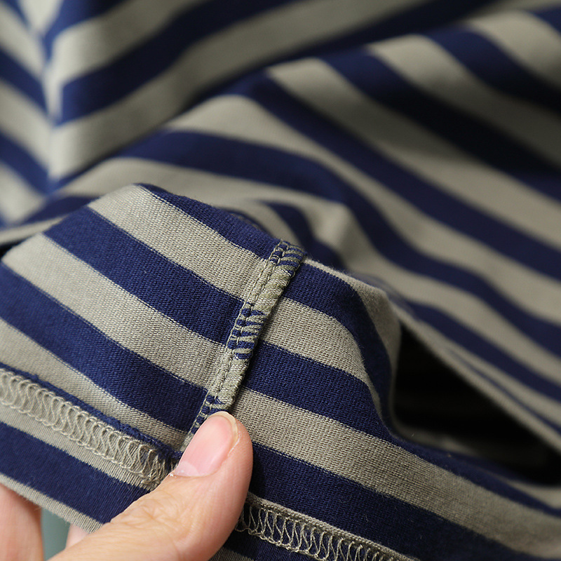 7136 traje de camisa POLO a rayas para niños verano 2025 nueva ropa de verano para niños camiseta pantalones cortos de dos piezas