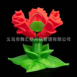 跨境组合式花朵造型装饰摆件 可拼接花艺风格桌面装饰