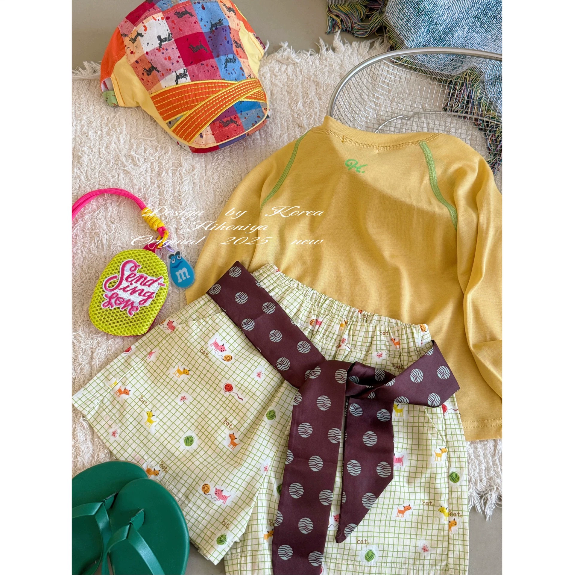 Тонкие хлопковые милые брюки, шорты, западный стиль, свободный крой