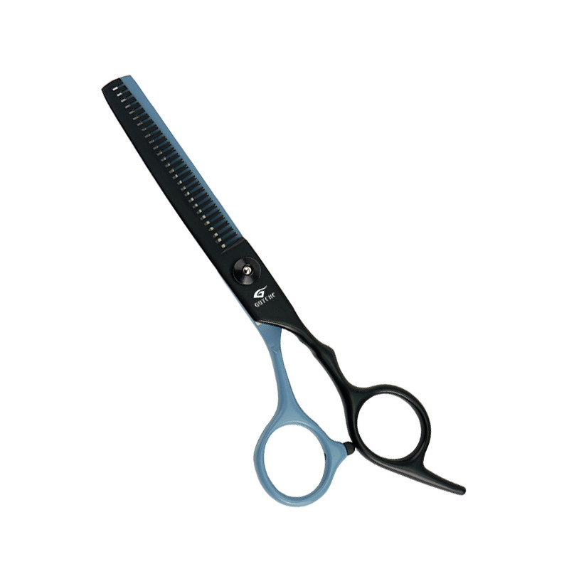 Tijeras para el cabello Tijeras para el cabello Tornillo blanco de 6 pulgadas Tijeras planas Tijeras para dientes Niños adultos para el hogar Tijeras para el cabello