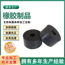 減震橡膠塊黑色工業橡膠板耐高溫耐磨橡膠墊塊降噪緩沖防滑厚墊塊