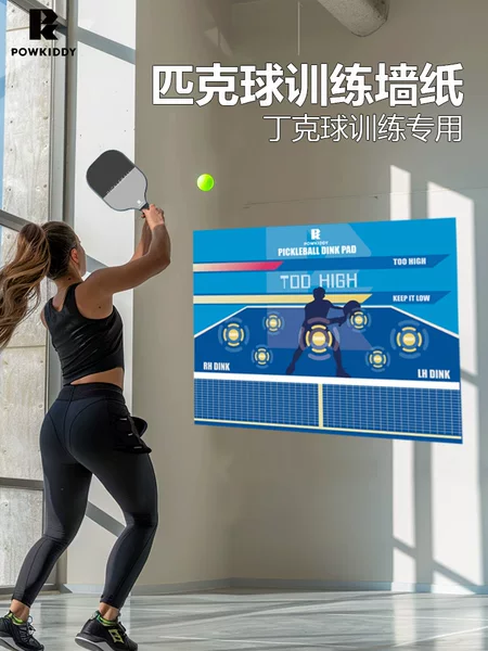 Single Pickleball Training Hitting Accuracy Dink Wallpaper Practice Target Paper
