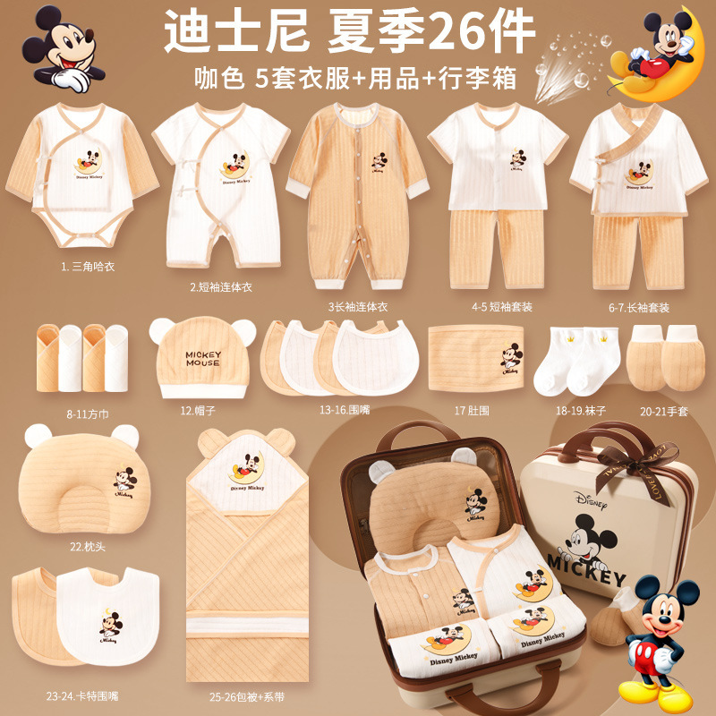 ミッチ新生児純綿服ギフトボックス赤ちゃんセットプレゼント生まれたばかりの満月赤ちゃんセット用品大全|undefined