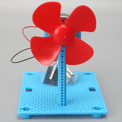 Saltwater Power Fan Technology Small DIY Kit for Kids Science Experiment Educational Toys for Young Students and Primary School Students