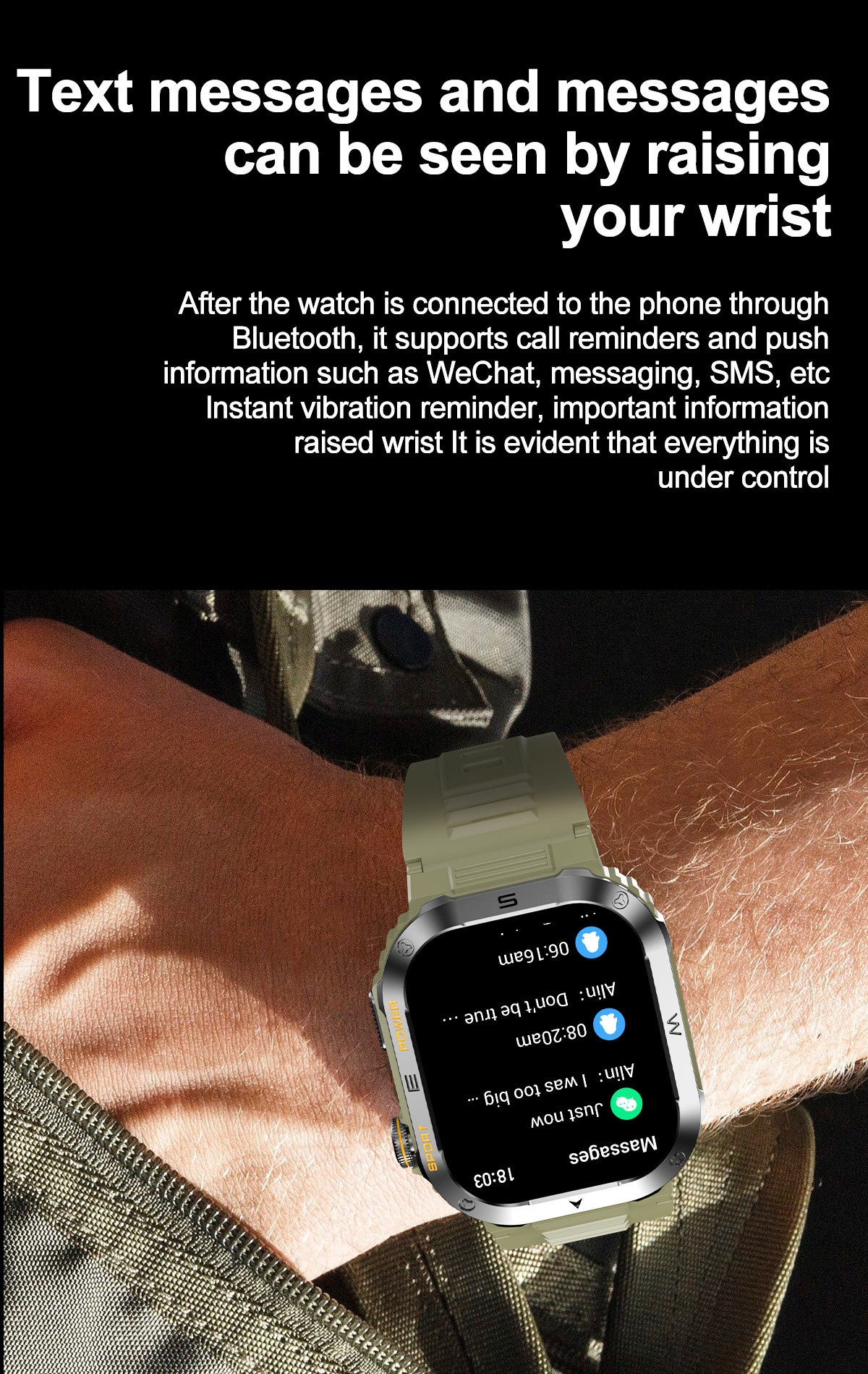 MT39 Smartwatch 2,01 Zoll Bluetooth Talk Herzfrequenz Blut_voghion.com