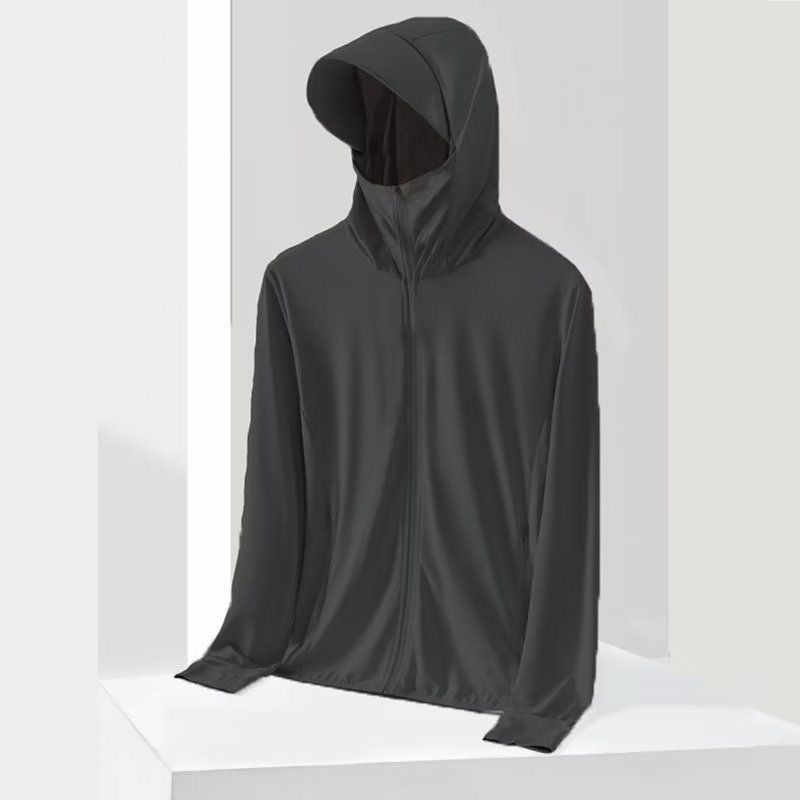Ropa de protección solar para hombres de verano 2026 nuevo tipo de ocio ultravioleta delgada abrigo al aire libre transpirable ropa de protección solar para hombres