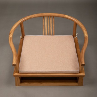 Old Elm Wooden Circle Chair for Zen Chair with Pan-legged Chair Low Embryo Master White Solid Wood Chair New Chinese Tatami Circle Chair