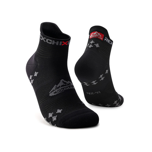 Sports socks for men and women, pressurized anti-sprain basketball socks, sweat-absorbent, breathable, odor-reducing running sports socks XWZ03