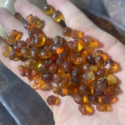 Yunnan Peach Gel 0.8 High Quality Peach Gel Peach Tears Can Be Paired With Snowy Yam Soapnut Combination Wholesale