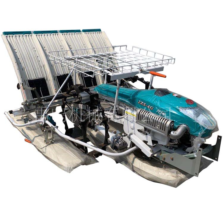 幼苗水稻插秧机小型电动单人六行多种功能加厚汽油播秧耙田栽培