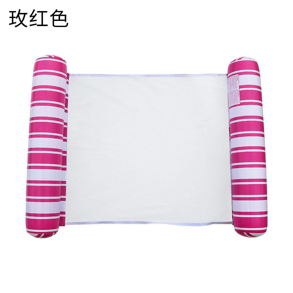 원통형 2 튜브 줄무늬 핑크 (공기 전달 실린더)