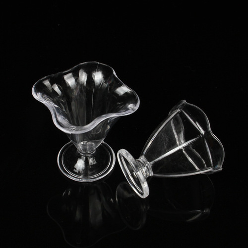 Mini Transparent Simulation Food Toy Cup Model Keychain Cake DIY Slime Foaming Glue Crystal Mud Cup