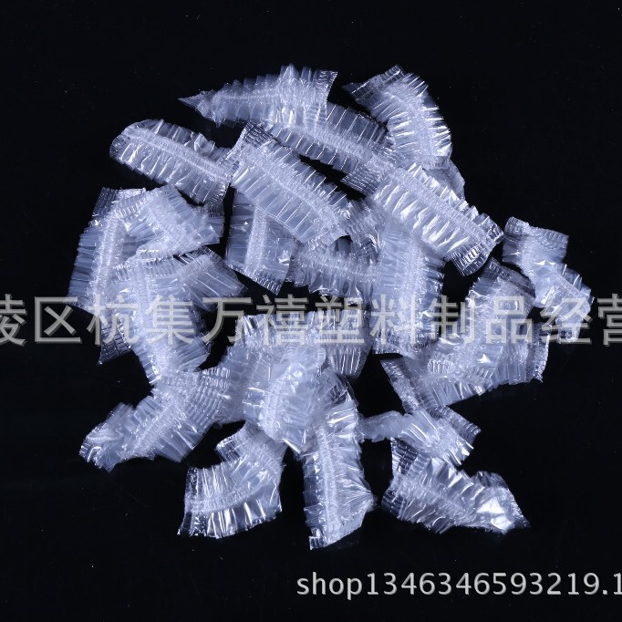 高圧プラスチック特厚帯耳カバー使い捨て耳カバー防水染毛100本opp袋包装四色|undefined