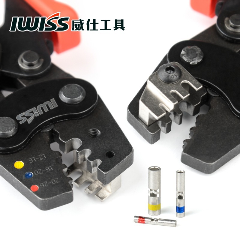 IWISS代替M22520/37-01航空压线钳 GMT232 AD1377压接钳 带定位器