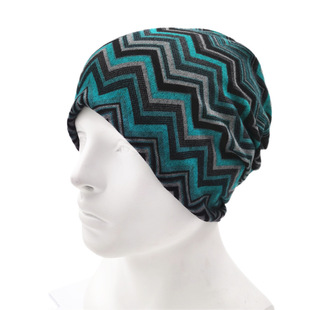 Closed cap men's headscarf cap pullover cap chemotherapy hat women's thickened autumn and winter knitted bald cap pile cap wool hat