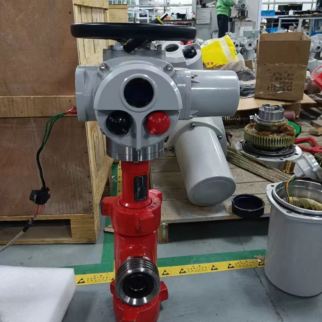 筒式节流阀JLK78-70改电动节流阀远程操控485通讯协议Modbus总线