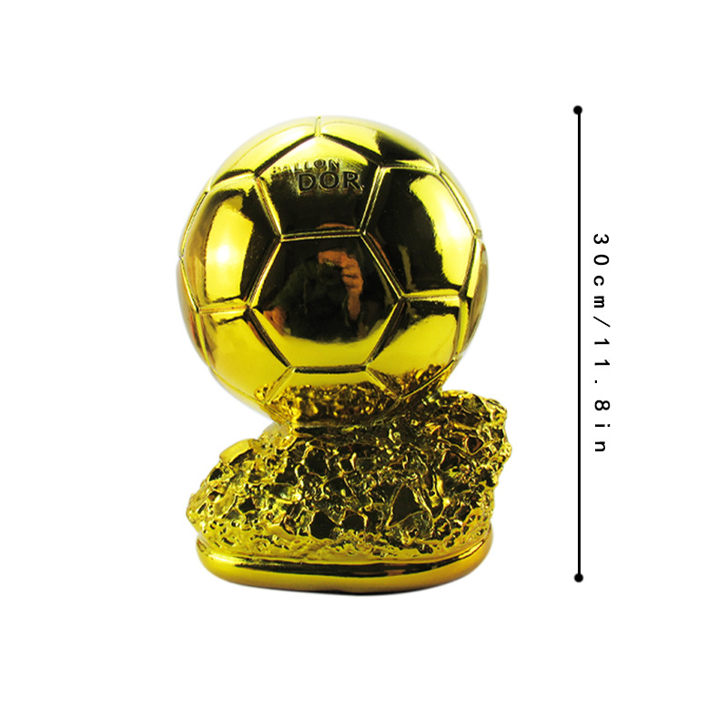 Copa del mundo suministros de ventilador Premio Balón de Oro trofeo botas de oro Guantes de Oro portero de fútbol trofeo letras regalo al por mayor