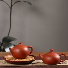 潮州朱泥全手凤雏壶大容量功夫小茶壶纯手工家用全手工紫砂茶壶