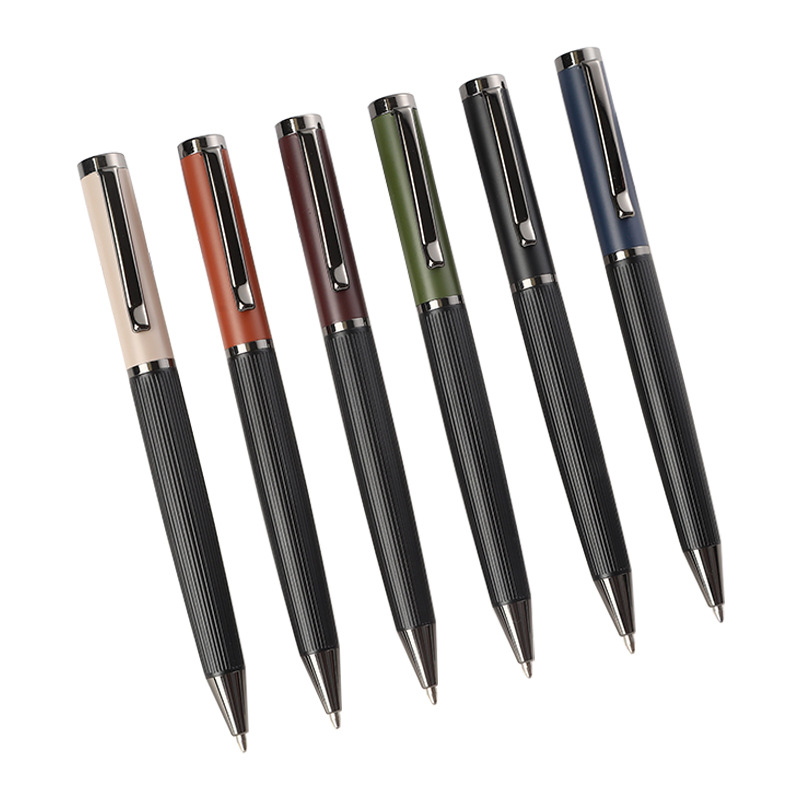 Fabricante al por mayor bolígrafo de metal de alta calidad regalos de negocios grabado bolígrafo de metal logotipo láser
