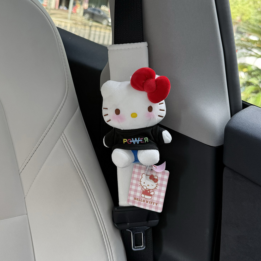 Protector de Hombro para Cinturón de Seguridad de Peluche para Coche