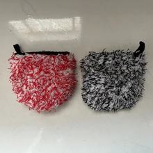 车载轮毂清洁指套超细纤维加厚擦车手套强吸水长毛洗车清洁手套