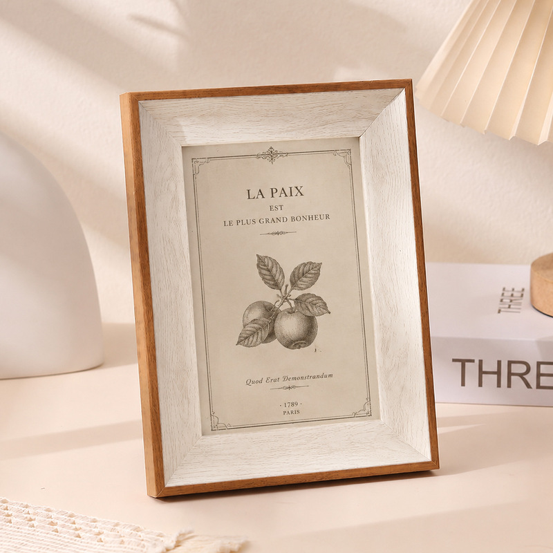 American-style simple 6-inch photo frame 8inch 10inch A4 wall-mounted decorative painting art photo frame wholesale American-style simple 6-inch photo frame 8inch 10inch A4 wall-mounted decorative painting art photo frame wholesale