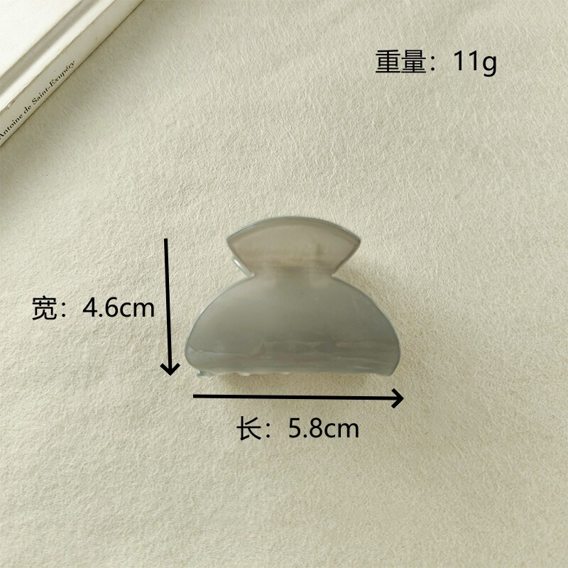 高级感波点可爱少女小抓夹发卡后脑勺发量多盘发发饰精致发夹侧抓|undefined