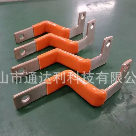 pvc浸胶浸塑涂覆加工浸塑厂家软铜排绝缘套管连接