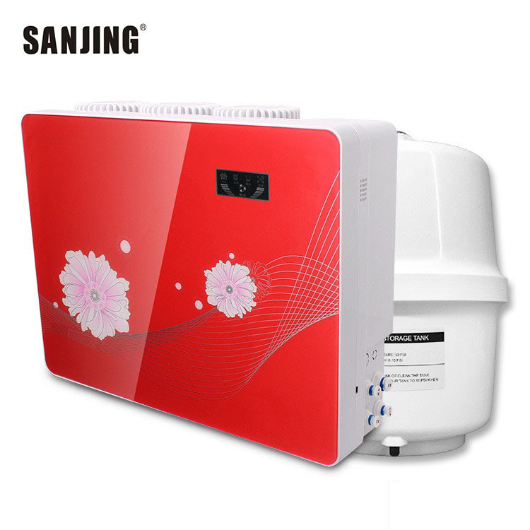 Apple tercera generación RO purificador de agua RO ósmosis inversa máquina de agua pura hogar dispensador de agua directa escala eliminación de metales pesados