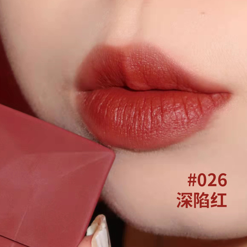 名片唇釉019镜面水光秋冬哑光丝绒雾面口红唇釉女|undefined