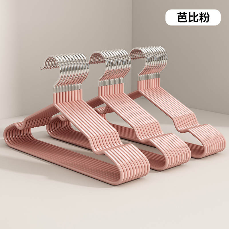磨砂加粗衣架新款特粗衣架成人衣架浸塑防滑无痕衣撑子晾儿童衣架|undefined