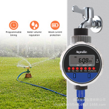 新款自动灌溉浇花定时控制器智能果园盆栽植物浇水灌溉控制器跨境