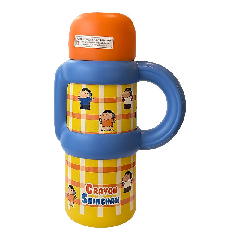 Crayón pequeño nuevo taza de aislamiento para chicas de alta capacidad de taza de agua de alta capacidad de taza de hielo de oficina hervidor regalo de cumpleaños