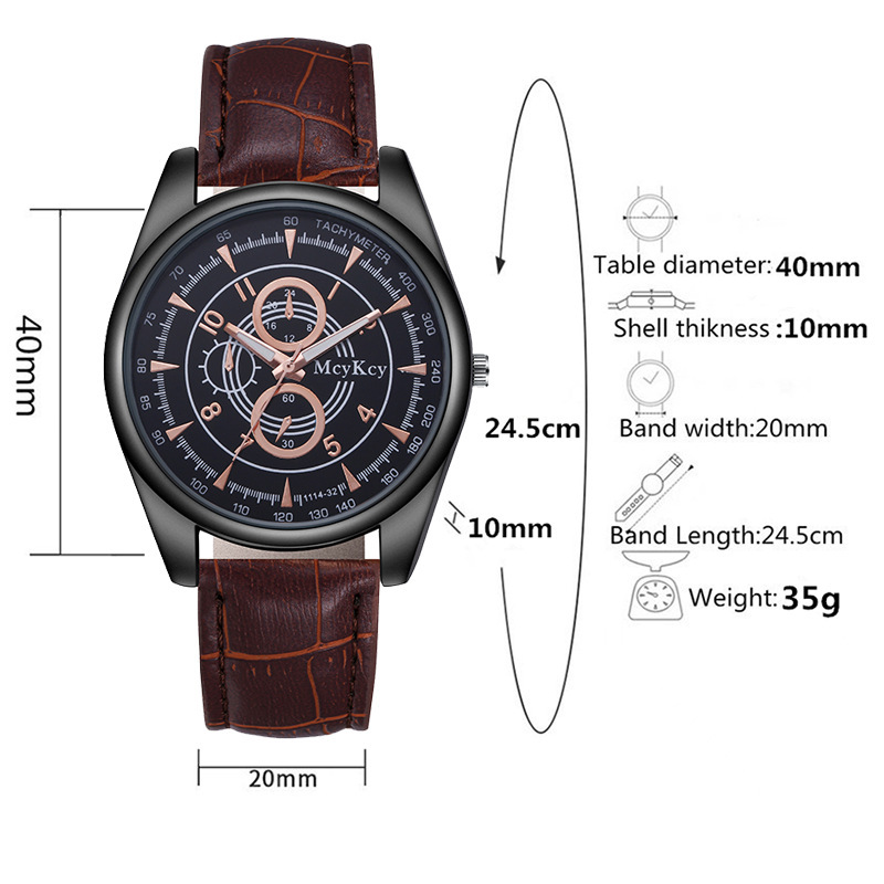 Montre à quartz pour hommes, nouvelle mode, ceinture, cadeau_voghion.com
