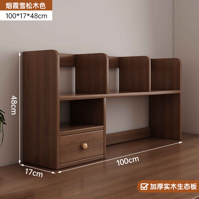 Estante de escritorio pequeño estante de almacenamiento dormitorio de estudiantes escritorio de escritorio