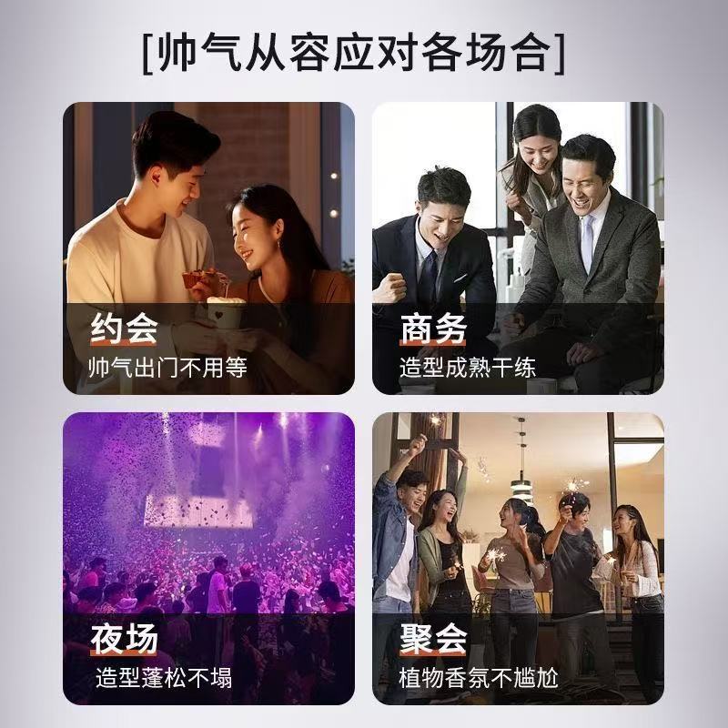 Lodei Shadow Matte Hair Wax para hombres, estilo natural, crema para el cabello fragante, estilo de cabello fragrante.