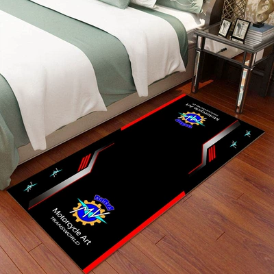 Blanket Bay Window Mat Motorcycle – Avtomobil döşəmə paspasları - mobike24-40120cm-crystal-velvet-dot-plastic-bottom