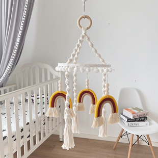 Rainbow Starry Sky ins wall hanging decoration homestay children's room air balance hanging decoration indoor living room creative pendant
