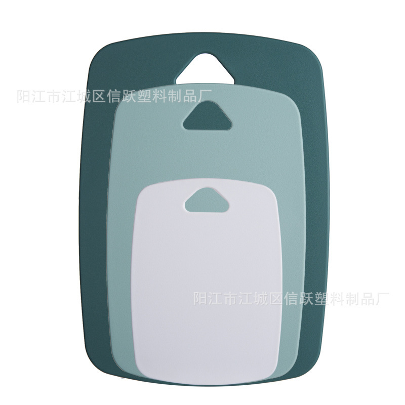 Nuevos productos en stock de estilo nórdico simple pp tablero de verduras casero conjunto de clasificación tablero de corte de verduras de cocina multipropósito tablero de escritorio de frutas