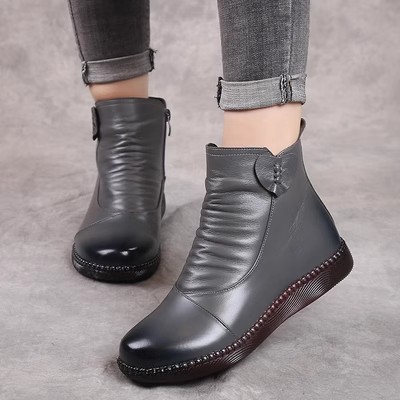 Winter keep warm non-slip low boots