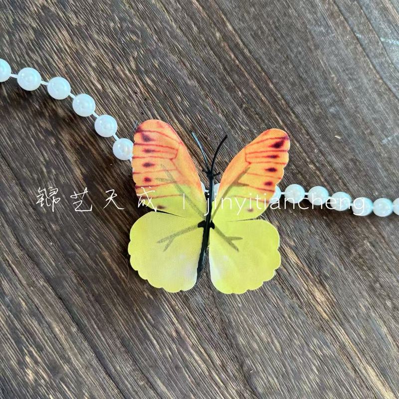仿真蝴蝶 3d打印蝴蝶小红书爆款diy花朵材 蝴蝶花墙头饰鞋扣装饰|undefined