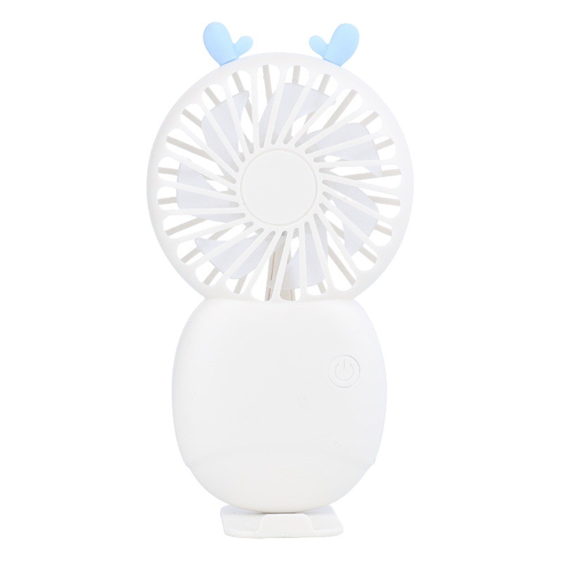 Nuevo ventilador de mano pequeño de dibujos animados mini ventilador de bolsillo silencioso portátil USB carga pequeño ventilador regalo