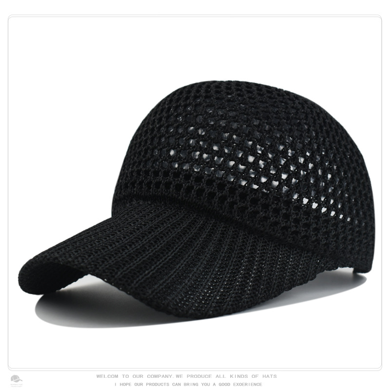 Boné de beisebol feminino proteção solar com malha respirável_voghion.com
