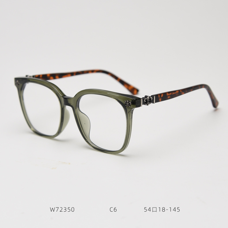 TR90 Korrektionsbrillen mit großem Rahmen für Damen und Herren im trendigen Retro-Stil, auch ohne Sehstärke erhältlich_voghion.com