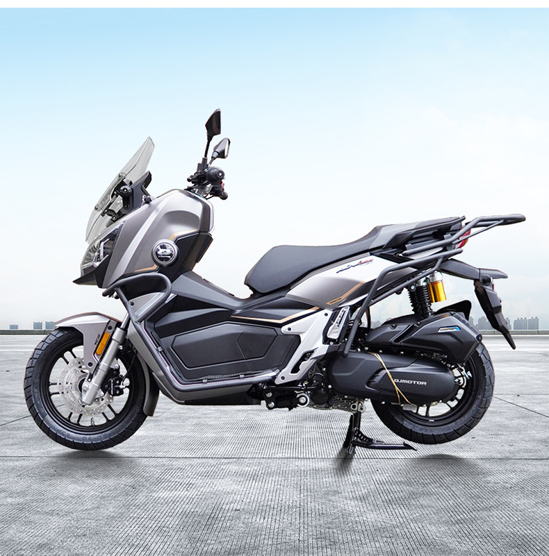 Suitable for Qianjiang Hong 250Adv Bumper Anti-Fall and Anti-Collision Scooter Bumper Front and Rear Fully Surrounded Protective Bar Modification