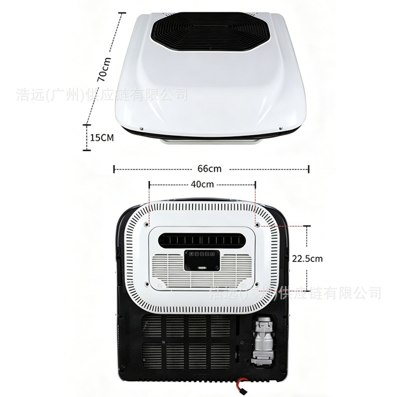 New factory car air conditioner 12V vehicle air conditioning unit 24V large truck air conditioner refrigeration car air conditioner